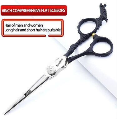 Професійний набір ножиць для волосся SHAROND 6 дюймів (3 шт.) з японської сталі 440C