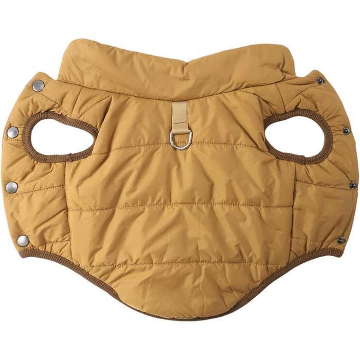 Водонепроникний зимовий одяг для собак з флісовою підкладкою, тепла куртка для цуценят та котів, вітронепроникний терможилет для чихуахуа, йоркширських тер'єрів, комбінезон-костюм для домашніх тварин (Червоний, L)