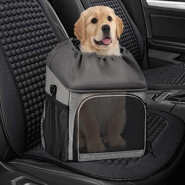 Корзина для собаки на велосипеді: знімна легка сумка з дихаючим аксесуаром для подорожей, магазину, кемпінгу та заднього двору