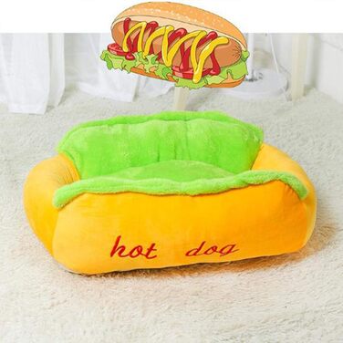 Ортопедичне ліжко для собак Коргі, зручне, з пам'яті ефекту, антистрес, кошик з плетіння, L 50 x 40 x 18 см