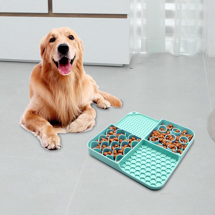 Лежак-заспокійник для собак та котів Kowaku з силіконовим покриттям та присосками, зелений