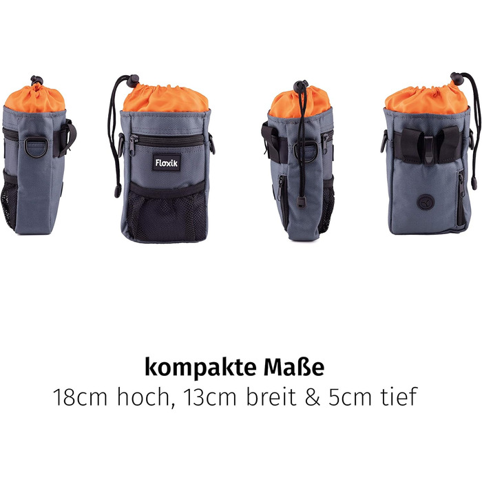 Сумка для ласощів Floxik Premium для собак | Практичний універсальний мішечок для ласощів | Сумка для дресирування собак та цуценят