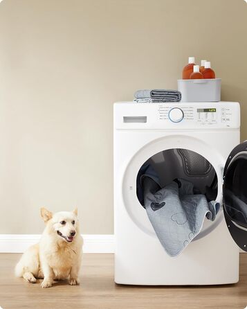 Підстилка для собак Feandrea, 2 шт. в наборі, XL (122 x 91 см), сіра, водонепроникна, супер поглинаюча, не слизька, для цуценят та собак