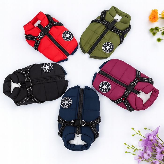 Куртка для собак Doggy Fashion, червона, XL