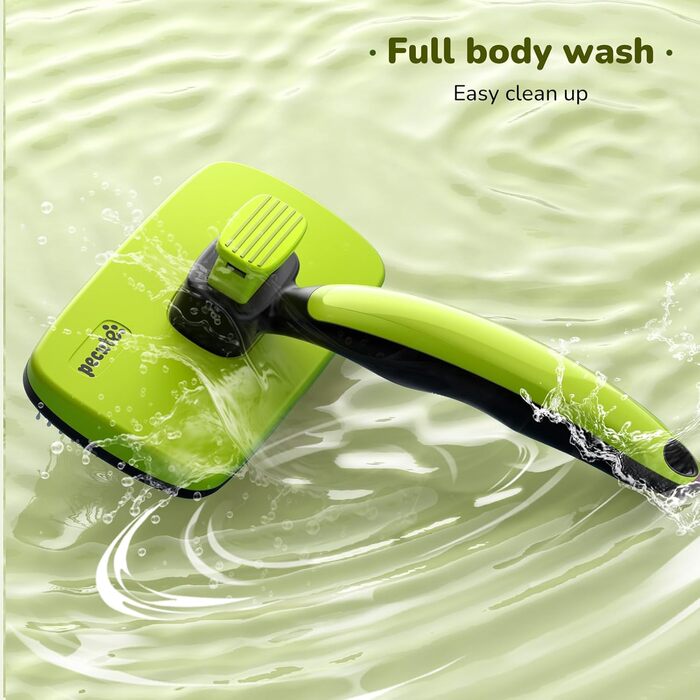 Перукарська щітка Pecute для собак та котів: видаляє підшерстя, масаж, самоочищення, для короткошерстих тварин