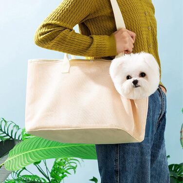 Транспортна сумка для собак і котів - переноска для маленьких собак та кошенят з дихаючою сіткою