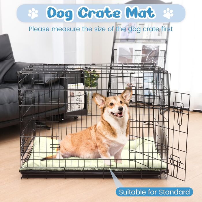 Крісло-лежанка для собак середніх порід Baodan, 90x60 см, миється, з антиковзною основою, бежеве