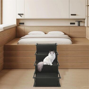 Рампа для собак у машину, складна, чорна, до 75 кг