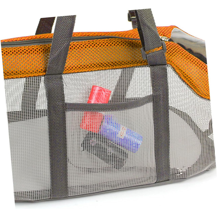 SUPVOX Транспортна сумка для собак і котів - велика, дихаюча, з надійним закриттям, міцна та портативна для походів, кемпінгу та подорожей