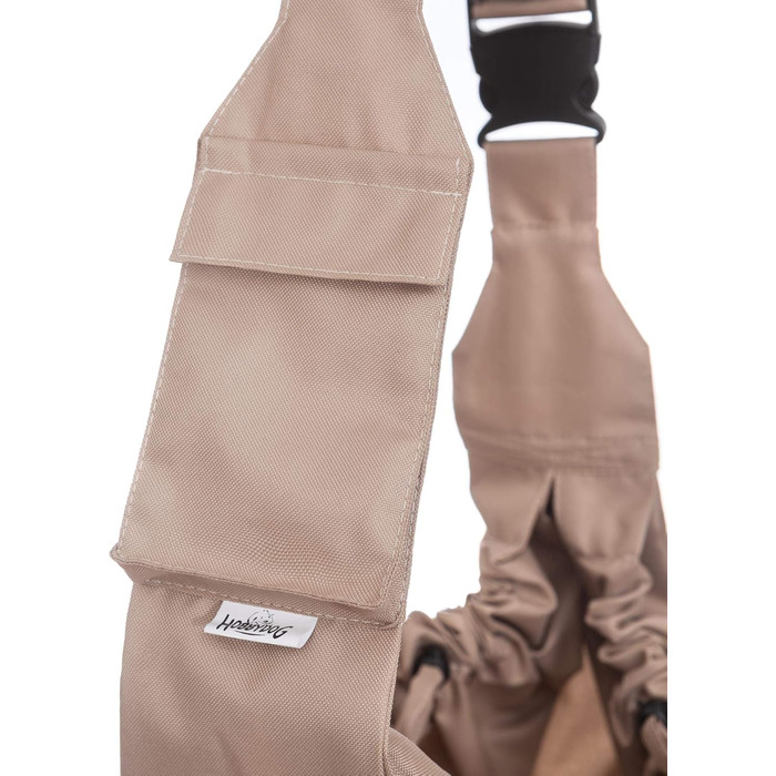 Трагера для собак та котів PillowPrim - переноска для тварин на плечі, бежева