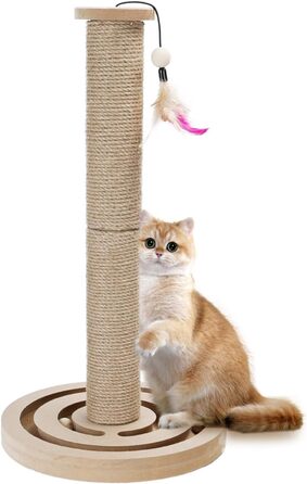 Інтерактивне котяче іграшкове комбо Nobleza 3 в 1: котячий дряпка, масажер та іграшка для дому