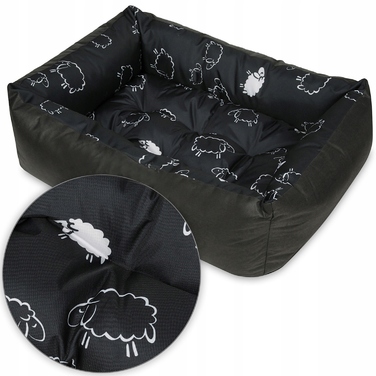 Ортопедичне ліжко для собак Superkissen24, багатоколірне, 90 см x 120 см