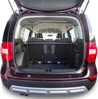 Автомобільна решітка для багажника Travall для Skoda Yeti (2009-2017), захисна перегородка для перевезення домашніх тварин та вантажу, сталева, індивідуальна, для захисту багажного відсіку