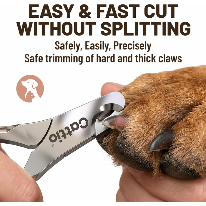 Набір для догляду за кігтями собак (Нагрівач для кігтів, блискучий)