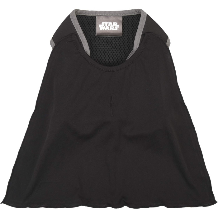 Нашийник для собак Дарт Вейдер, великий, чорний, без перетягування, з капюшоном | Star Wars, косплей для собак