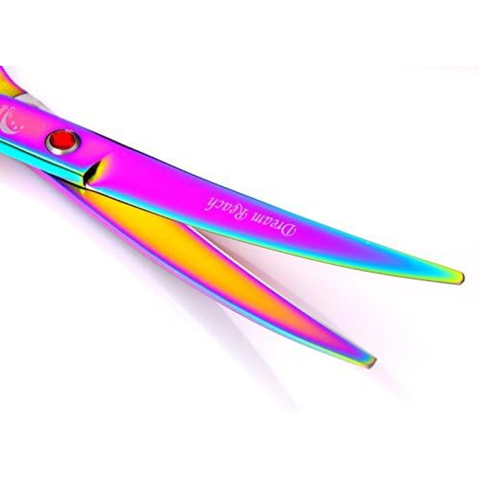 Набір для грумінгу домашніх тварин: професійні ножиці для собак та котів, ножиці для фінальної обробки, вигнуті ножиці, гребінець для грумінгу, набір для догляду за шерстю