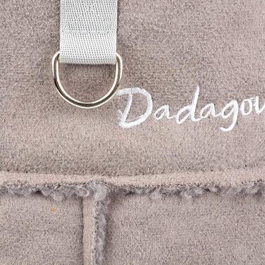 Тепла куртка для собак та котів SMALLLEE_LUCKY_STORE з флісовою підкладкою, зимовий одяг з кільцем D, для маленьких собак, чихуахуа, йоркширських терьєрів, тепла куртка сірого кольору, розмір L