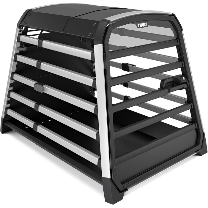 Thule Allax - переносна вольєр для собак, чорний/алюміній, XXL Compact
