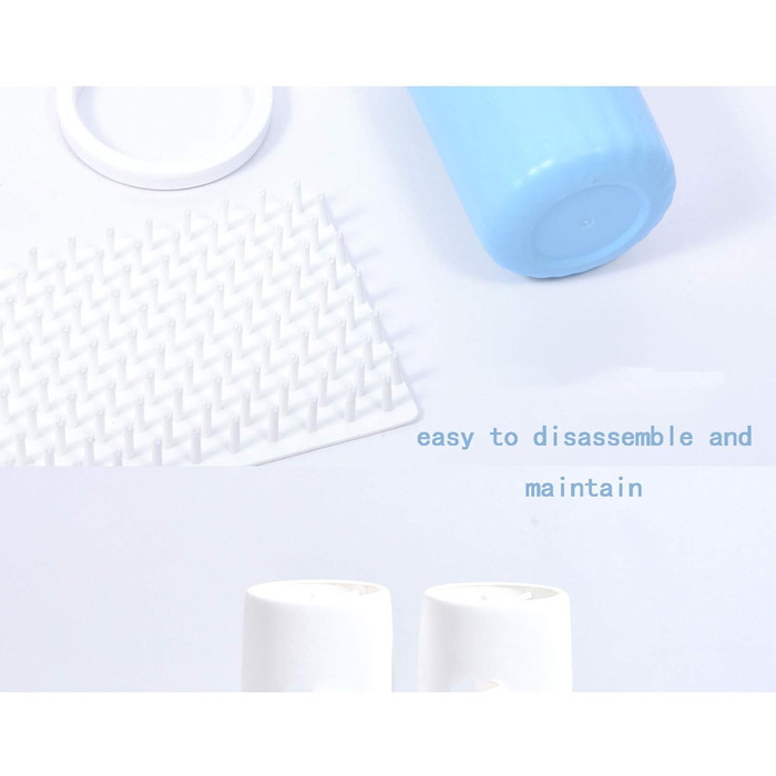 Автоматична мийка для лап домашніх тварин AXTMR з масажем, силікон, для собак та котів, Blue 150 мл