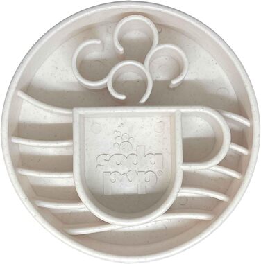 SodaPup Bones eMat – довговічний килимок-годівниця для собак, з безпечного харчового гуму, для стимуляції інтелекту та контролю порцій