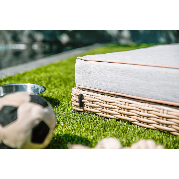 Greemotion лежанка для собак з поліротангу з подушкою, 95 x 15 x 65 см (M)