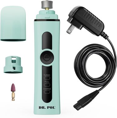 Andis Dr. Pol 561123: акумуляторний триммер для догляду за кігтями собак та котів, блакитний