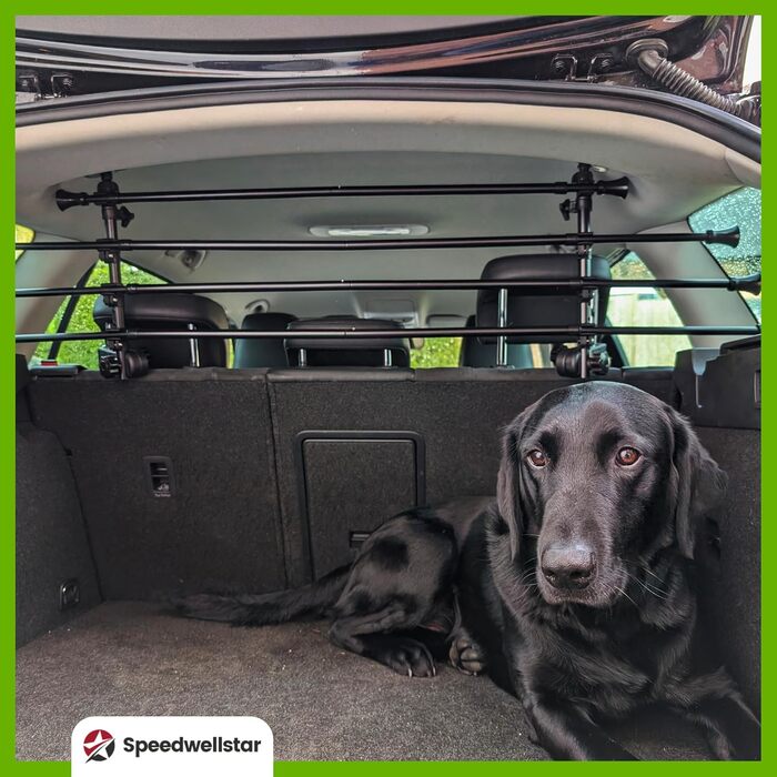 Сітка для собак Speedwellstar - бар'єр у багажник авто, універсальна, металева, для безпечних подорожей