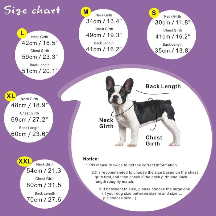 Водонепроникний дощовик для собак Oslueidy – дощовик для собак з капюшоном, S-XXL (Lila)