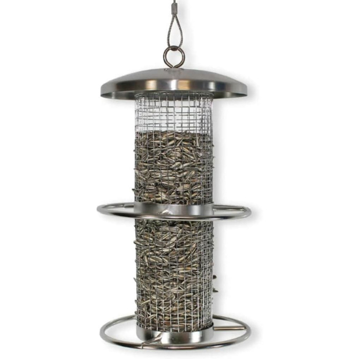 Годівниця для птахів з нержавіючої сталі Haushalt International