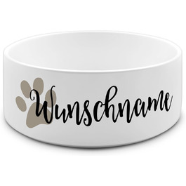 Персоналізована миска для собак PrintPlanet® з ім'ям або текстом - 950 мл, Layout 02