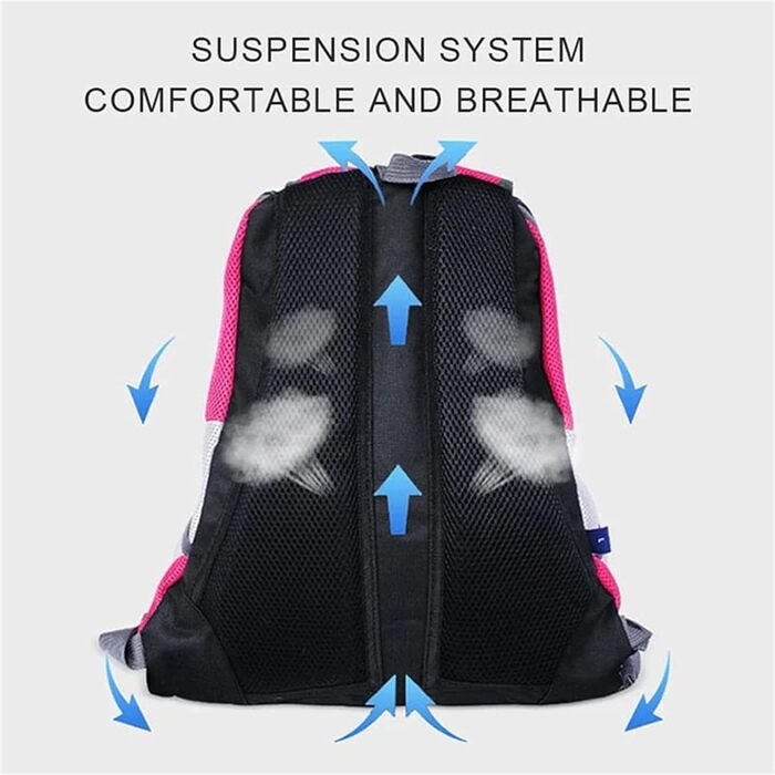 Рюкзак для собак літній, для великих собак, для піших прогулянок (Помаранчевий, L)