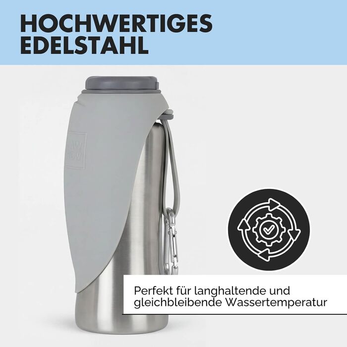 Paula Hundetrinkflasche 500 мл: портативна пляшка для води для собак | Пляшка для собак