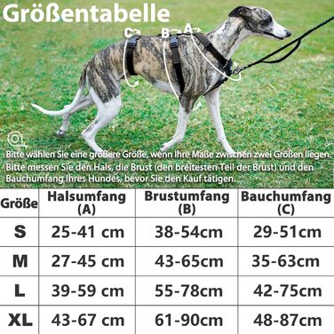 Пауерлд: Безпечна шлейка для собак, анти-тяга, паніка-шлейка, захист від втечі, регульована, дихаюча жилетка для собак (Чорний, XL) Екстра велика (упаковка з 1) Чорний