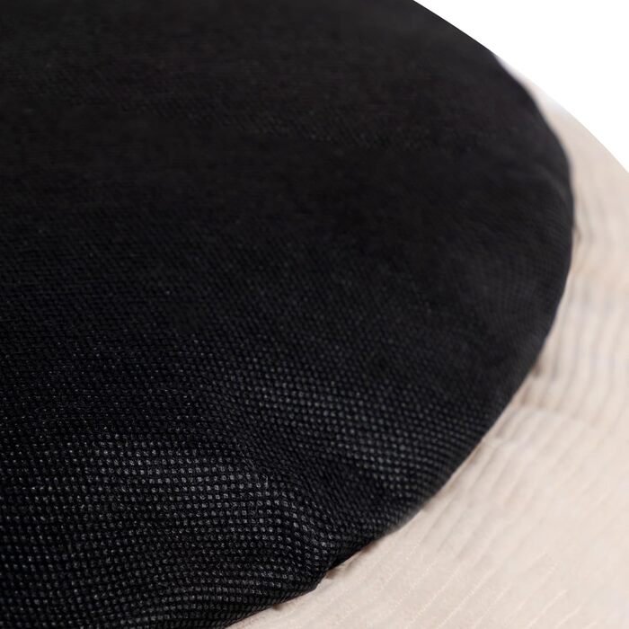 Кругле ліжко для котів та цуценят Hollypet, м'яке, дихаюче, бежеве (55*50*15 см)