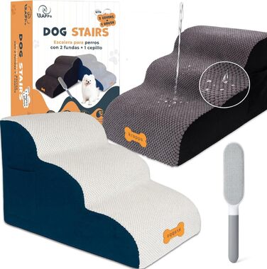 Східці для собак: переносні, з водонепроникними чохлами та щіткою для шерсті. Підходять для малих та великих собак