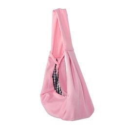 Трансформер для собак і котів FONDOTIN: рожева переноска для подорожей з регульованим ремінцем