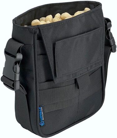 Сумка для ласощів для собак з магнітним закриттям та диспенсер для пакетів для прибирання – ідеальна для тренувань та прогулянок