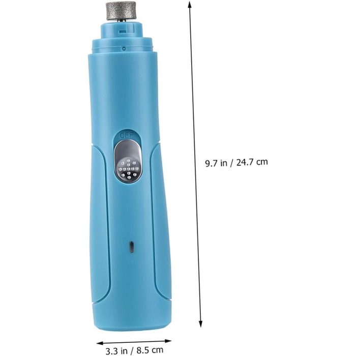 Електричний триммер для обрізання кігтів Kisangel - тиха модель для собак та котів середніх та малих порід