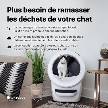 Автоматичний туалет для котів Litter-Robot 4 Білий, стартовий набір
