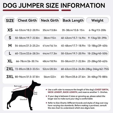 Теплий зимовий костюм для собак, флісовий пуловер з ніжками, м'яка тепла сорочка для собак маленьких та середніх порід, теплий халат для собак, флісова піжама (L, Червоний)