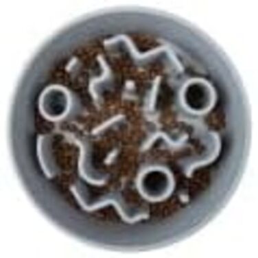 Повільний годівник для собак District 70 Bamboo Ice Blue, діаметр 21 см