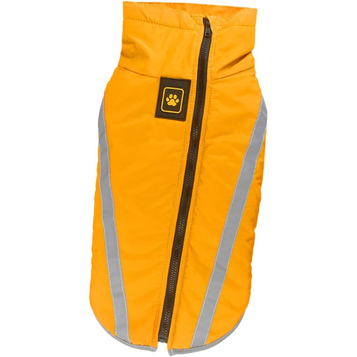 Жовтий водонепроникний дощовик для собак, дощовик для цуценят, 50x60 см