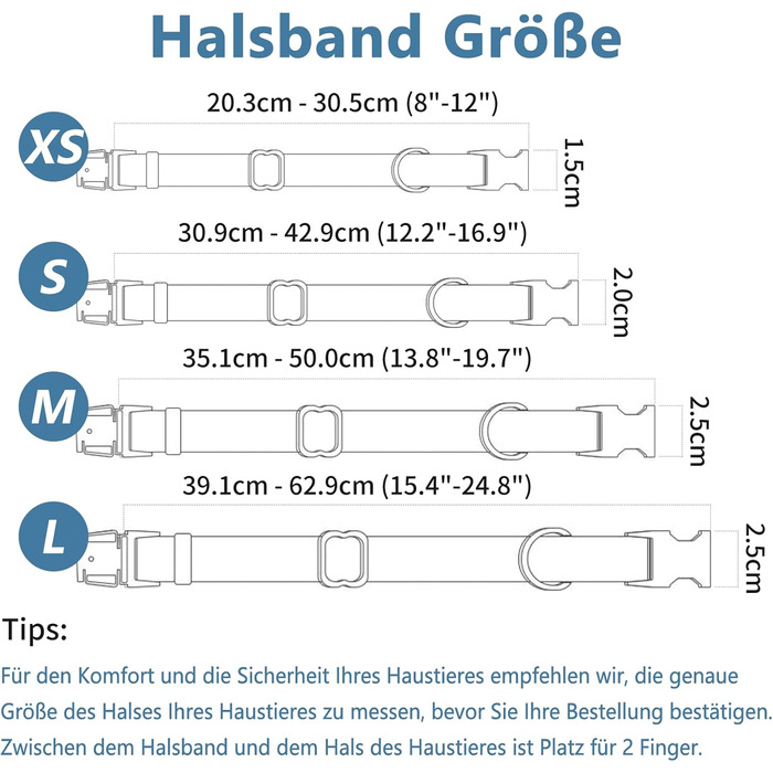 Набір повідця та нашийника для собак з м'якої шкіри (2м) - регульований поводок, стильна фурнітура Rose Gold, нейлонові повідці та нашийники для цуценят, собак маленьких, середніх та великих порід. Violett,M (обхват шиї 35-50см, ширина 2.5см). Колір: фіол