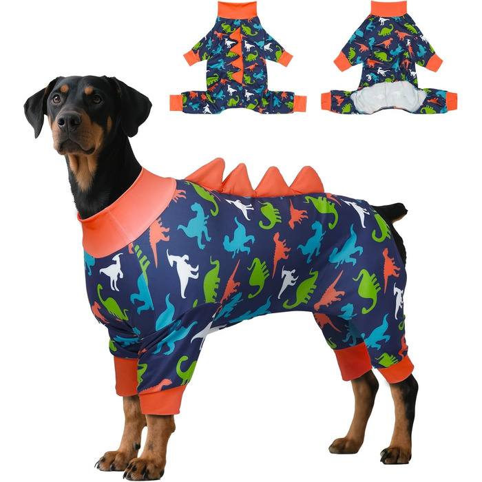 Піжама для собак UNIPUP U-COSP05XXL, великий розмір, після операцій, з м'якого матеріалу, еластична