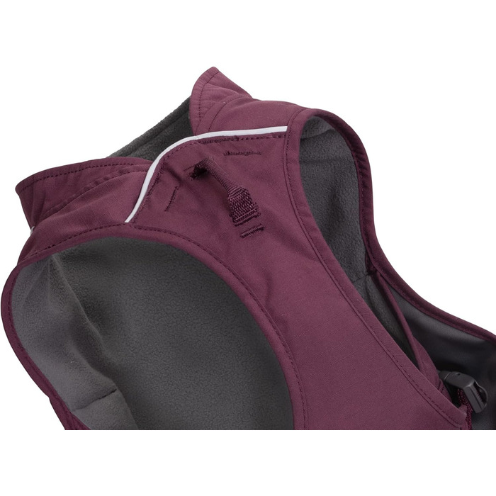 RUFFWEAR Overcoat Fuse: Куртка та шлейка для собак 2-в-1, з флісовою підкладкою, Purple Rain, X-Small