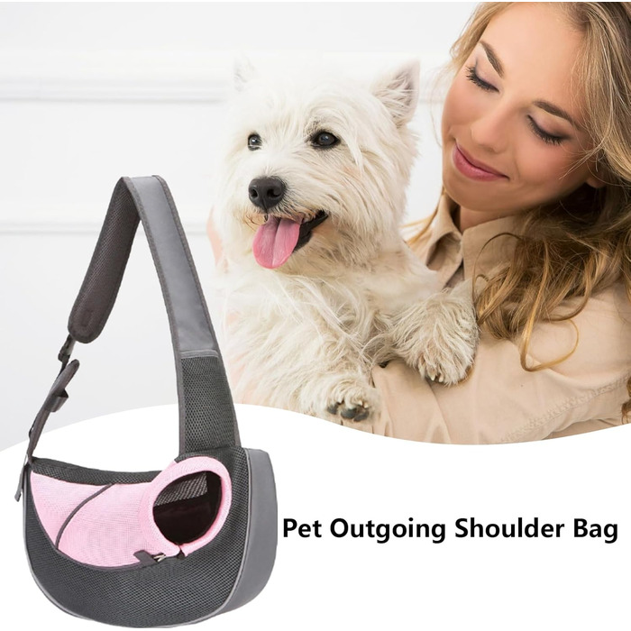 Сумка-переноска для собак та котів | Дихаюча сумка-рюкзак Oxford для маленьких тварин | Складана переноска з регульованим ременем для цуценят, собак та котів (Блакитна)