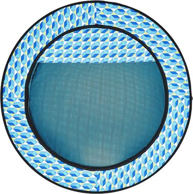 Вольєр для цуценят VEVOR розкладний, 812 x 609 x 558 мм, з мискою, 600D Oxford, для собак та інших тварин, блакитний