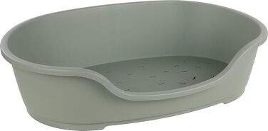 Крізь для собак Flamingo Tuck – Овальне, зелене, розмір M (70 × 47 × 22 см) | Практичне, стильне та легко миється!