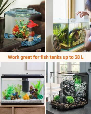 Набір для чищення акваріума Pawfly: сифон, пилосос, шланг 1,8 м, інструмент для очищення ґрунту