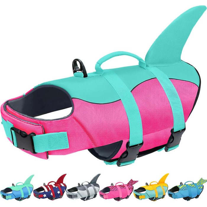 Спасальний жилет для собак Malier, Ripstop з американським прапором, для плавання, катання на човні, для цуценят, собак середніх та великих порід, висока плавучість, преміум-якість